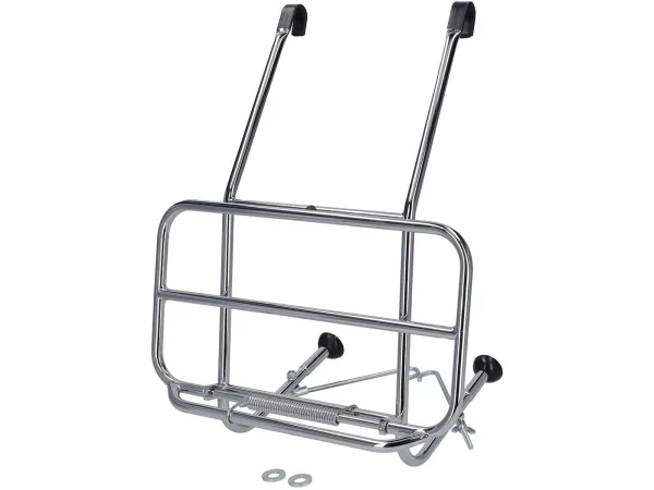 Portaequipajes delantero SUPER ACCESSORI -by CUPPINI- Lambretta LI (Serie 1), LC, LD - Cromo