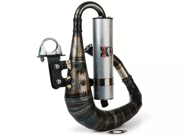 Escape - DEXTER RACING Junior - curly- Vespa Smallframe 100-144 cc - V50, 50 Special, ET3, PV125, PK 125 S/XL/XL2/ETS, Motovespa PK 75/PK 125, Primavera 125 T3