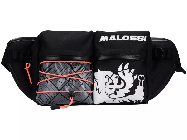 Crossbody-väska -MALOSSI- svart / vit