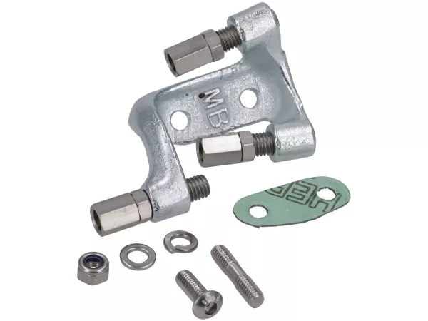 Adjusting block -MB DEVELOPMENTS- Lambretta DL/GP 125, DL/GP 150, DL/GP 200, LI 125 (Series 1), LI 150 (Series 1), LI 125 (Series 2), LI 150 (Series 2), TV 175 (Series 2), LI 125 (Series 3), LI 150 (Series 3), LI Special 125, LI Special 150, SX 150, TV 17