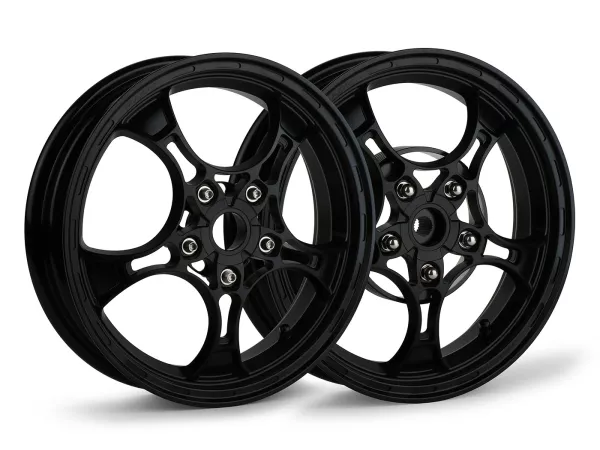 Wielset Magic MG-19 3.00-12 inch, gesmeed, brons voor Vespa GTS/GTS Super/GTV/GT 60/GT/GT L 125-310, Sprint/Primavera 125-150