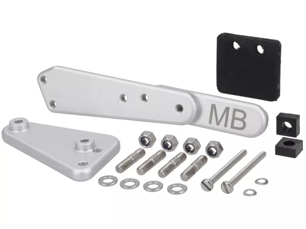 Bevestigingsset CDI/spanningsregelaar -MB DEVELOPMENTS- Lambretta LI (serie 3), LIS, SX, TV (serie 3), DL, GP - voor e-ontsteking