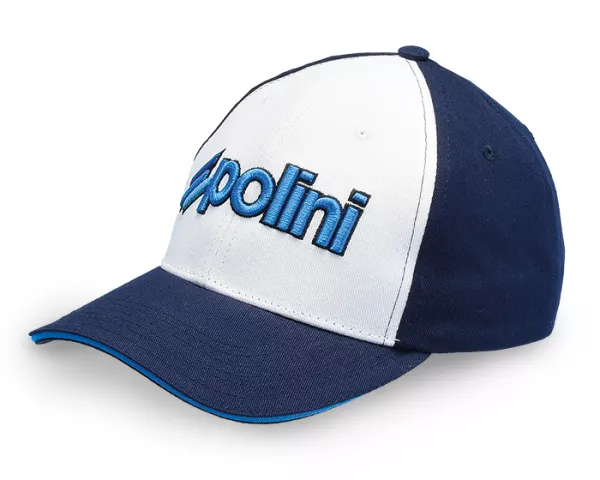 Base Cap -POLINI- Blue Line - blau / weiß