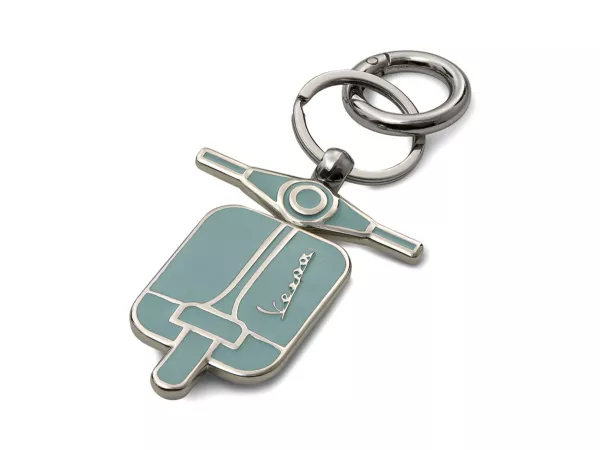 Vespa sleutelhanger groen