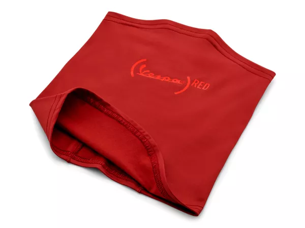 Vespa RED buis sjaal nekwarmer rood
