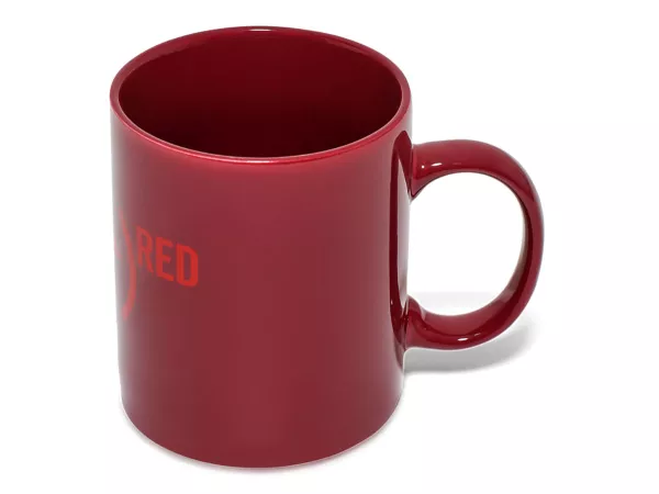 Keramik mug Vespa RED 300ml berwarna merah