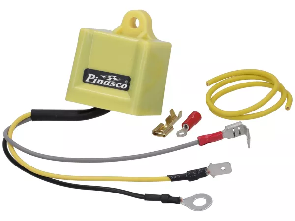 Kit de conversión de encendido por contacto a encendido electrónico -PINASCO- Vespa Wideframe, Smallframe, Largeframe