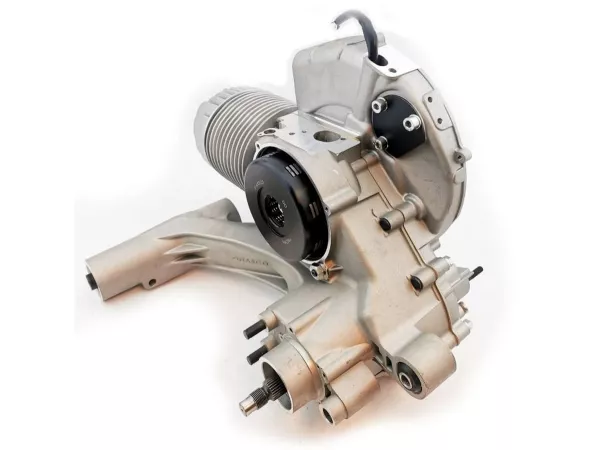 Moteur -PINASCO 252cc, Ø72mm, course=62mm, palettes rotatives- allumage inclus (sans carburateur, couvercle d'embrayage, système de freinage, capot de cylindre)