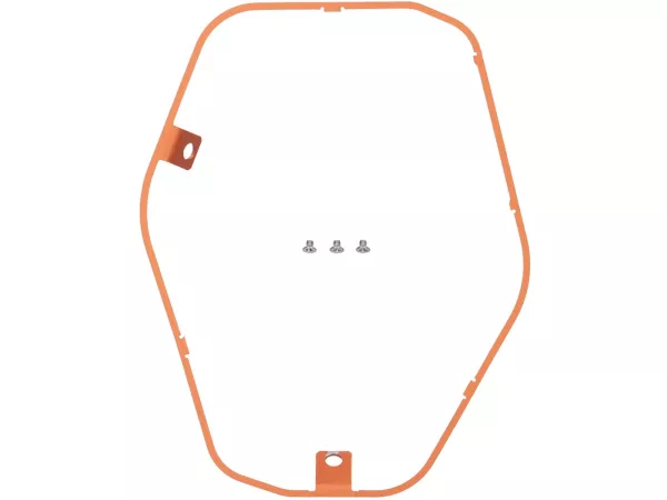Color ring for rear silencer -REMUS- RS 2.0 and 2.1 - Vespa GTS 125-310 - orange