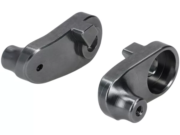 Schokdemperbevestiging lager -S6X- Lambretta LI, LIS, SX, TV, DL, GP, LUI, J50, J100, J125 - zwart