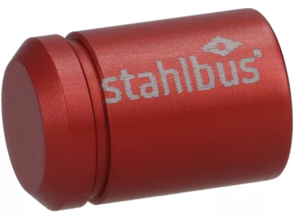 Kappe Groove -STAHLBUS- Aluminium - rot