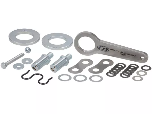 Set Pin Rem Eksentrik Sticky dan Alat Bantu -CASA PERFORMANCE- Lambretta LI, LIS, SX, TV, DL, GP