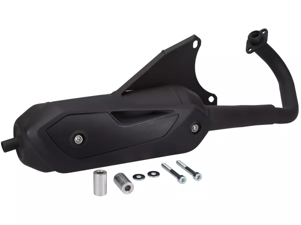 Exhaust -TECNIGAS- Silent Pro Black - Piaggio Vespa ET2 (up to 1998), Sfera 50 (NSL), Sfera 50 (RST), Aprilia Habana/Mojito (Piaggio)
