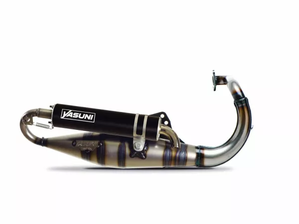 Exhaust -YASUNI- R PRO - Peugeot 50 cc (vertical) - black