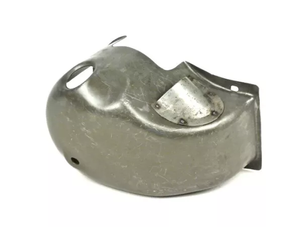Tapa de cilindro -LAMBRETTA- Lambretta LI, LIS, SX, TV (series 2-3), DL, GP - chapa engrasada - con toma de aire
