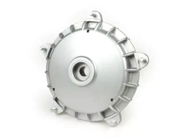 Achterremtrommel 10 inch -FA ITALIA- Vespa PX (-1984), Rally180 (VSD1T), Rally200 (VSE1T), Sprint150 (VLB1T), TS125 (VNL3T), GT125 (VNL2T), GTR125 (VNL2T), GL150 (VLA1T) - Asafdichtingsring 27mm