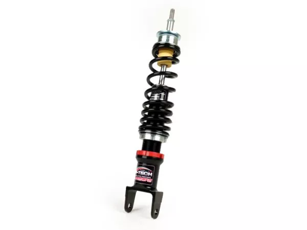 Achterschokdemper -CARBONE HI-TECH, 330mm- Vespa PK S-XL - zwarte veer