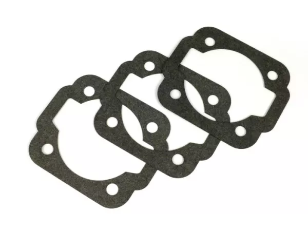 Gasket set for cylinder base -POLINI cast iron 133cc- Vespa PK80, PK125, PV125- 0.25mm/0.50mm/0.75mm