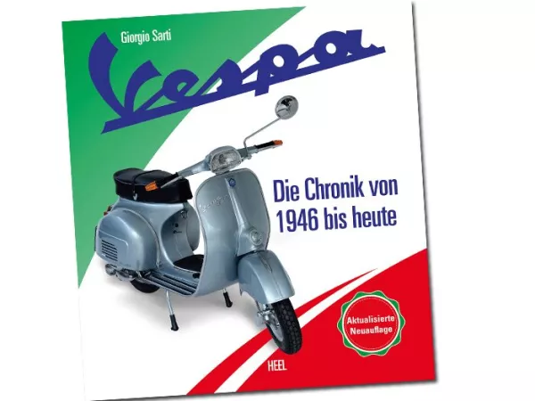 Buch -Vespa - Die offizielle Chronik von 1946 bis heute (456 Seiten, ca.  900 Abb., deutsch)