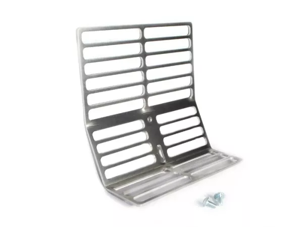 Bagagedrager voor -MRP voor beenbeschermer (binnen)- Vespa 50-150 ccm Smallframe/Largeframe, V50, 50N, PV125, ET3, VNA, VNB, VBA, VBB, Super, GL, T4, Sprint, GT, GTR - roestvrij staal