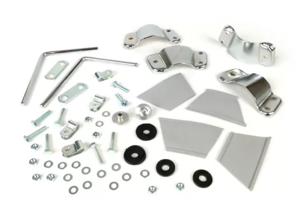 Houder voor windscherm -AMS CUPPINI Bubble- Lambretta LI (Series 3)