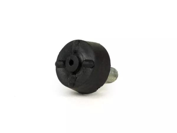 Rubber buffer seat -OEM QUALITY- Vespa/Lambretta - with threaded screw M8