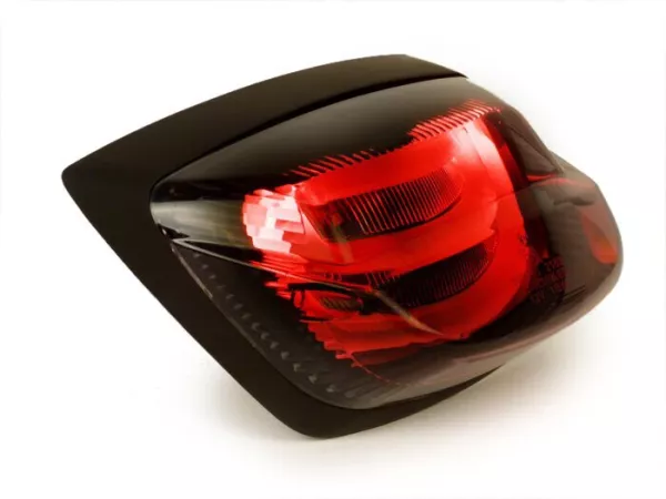 Achterlicht -POWER 1 LED Tube- Vespa LX 50-150, LXV 50-150 - gerookt / zwart getint