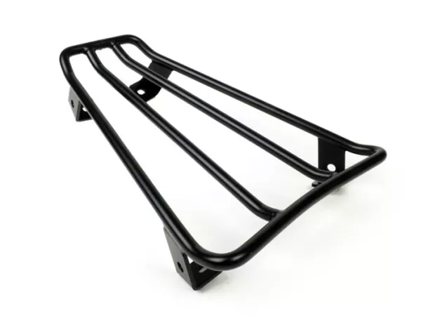 Bagagehållare genomgående -CLASSIC RACKS- Vespa GTS 125-300, GTV, GTL, GT - svart matt