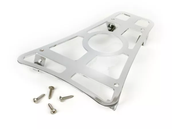 Bagagedrager doortrap type bekerhouder - KLASSIEKE RACKS- Vespa GTS 125-300, GTV, GTL, GT - show chroom