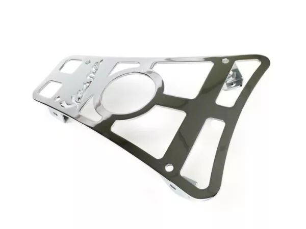 Bagagedrager step-through type bekerhouder met Vespa belettering - KLASSIEKE RACKS- Vespa GTS 125-300, GTV, GTL, GT - show chroom