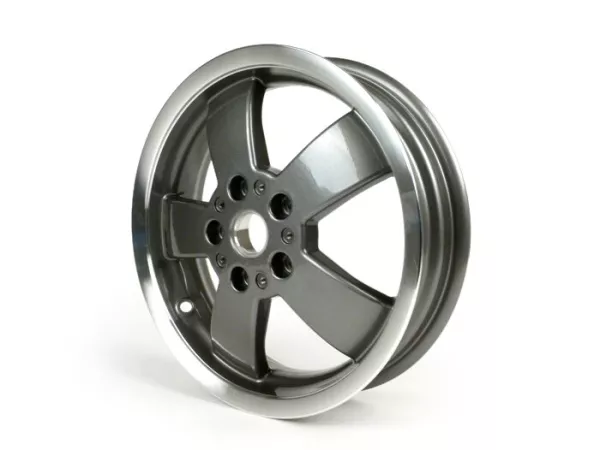 Wheel rim -PIAGGIO Super (2017-)- 70th anniversary special edition - bicolor, (3.00x12)inch - 5 spokes- Vespa GT, GTL, GTS, GTV 125-300cc - rear