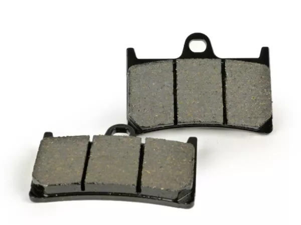 Remblokken -TRW Lucas, organisch 69,2x51,3mm- Brembo remklauw (Vespa GTS), Yamaha XP500 T-Max, XP530 T-Max, MT-07, MT-09, MT-10, YZF-R1 1000, YZF-R1M 1000, XJR1300