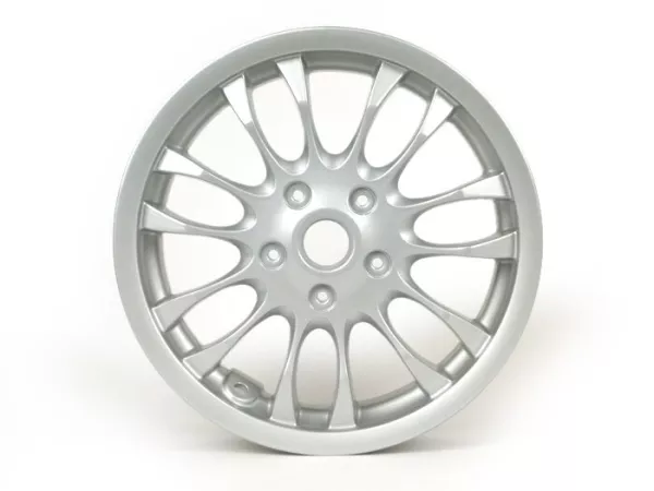 Cerchio anteriore -PIAGGIO 3.00-12 pollici - 14 raggi - Vespa Sprint 50-150 ccm - grigio argento