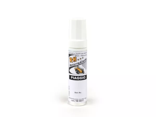 Stick de retoque -RH LACKE- Piaggio 544 Blanco (montebianco), 12ml individual