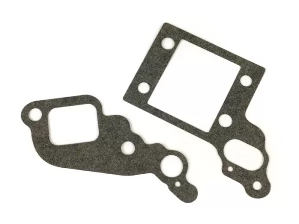Gasket set reed valve -DER DICHTER- LML 150cc 5 transfer ports, reed valve, with oil pump-