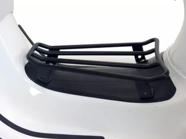 Bagagedrager -MOTO NOSTRA- Vespa GTS 125-300, GTV, GTL, GT - zwart mat