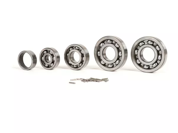 Juego rodamientos motor -SCOOTER CENTER- Vespa Largeframe GT125 (VNL2T 60901-), GTR125 (VNL2T -145900), TS125 (VNL3T -18138), Sprint150 (VLB1T 73900-), Sprint150 Veloce (VLB1T -294259)