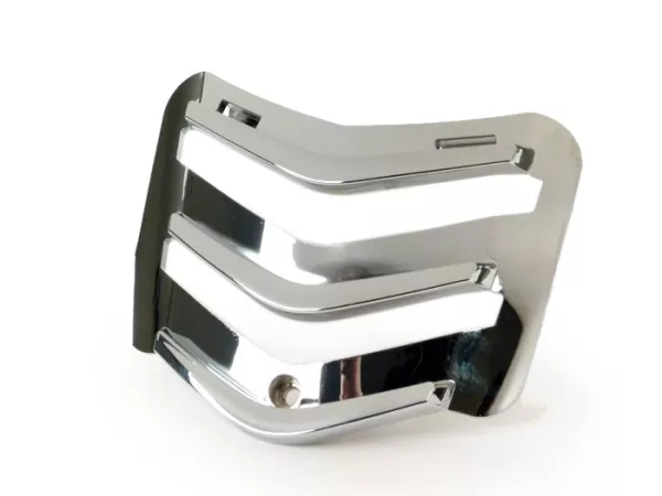 Kaskadeneinsatz -PIAGGIO, Chrom- Vespa GTS 125 (ZAPMA3100, ZAPMA3200), Vespa GTS 150 (ZAPMA3200, ZAPMA3100), Vespa GTS 250 (ZAPM45100), Vespa GTS 300 (ZAPM45200, ZAPM45202, ZAPMA3300), Vespa GTS Super 125 (ZAPM45300, ZAPMA3100, ZAPMA3200, ZAPM45301), Vesp