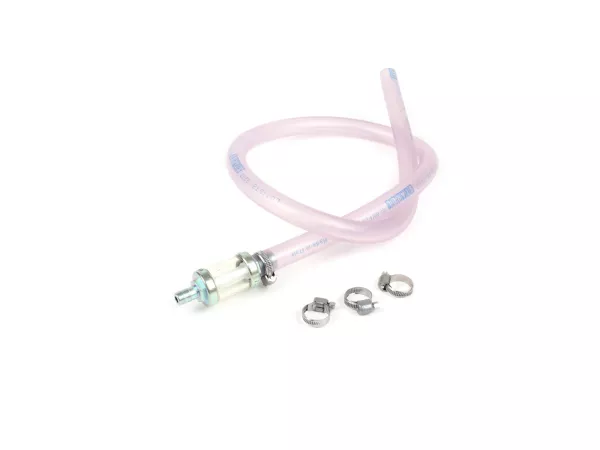 Benzineslangset incl. benzinefilter -VESPA / LAMBRETTA- rubber (Piaggio)