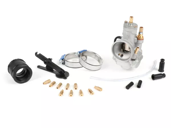 Carburator kit -SCOOTER CENTER Polini CP23 Ø23mm- Vespa Wideframe VM1T, VM2T, VN1T, VN2T, VL1T, VL2T, VL3T, VB, VGL1, ACMA - without intake manifold