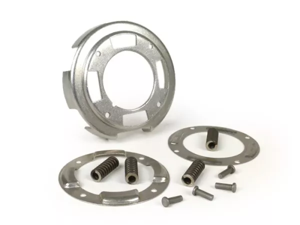 Keranjang kopling dengan kit perbaikan utama -FA ITALIA- Vespa V50, V90, SS50, SS90, PV125, ET3, PK50, PK80, PK50 S, PK80 S, PK125 S, PK50 XL, PK125 XL, ETS, PK50 HP, PK50 SS