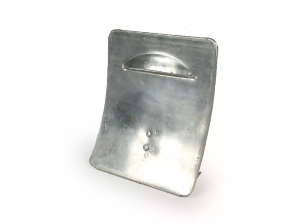 Tutup karburator -DIBUAT DI ITALIA- Rangka Lebar Vespa (1948-1953) - V1 hingga V15, V30 hingga V33, VM1T - Aluminium