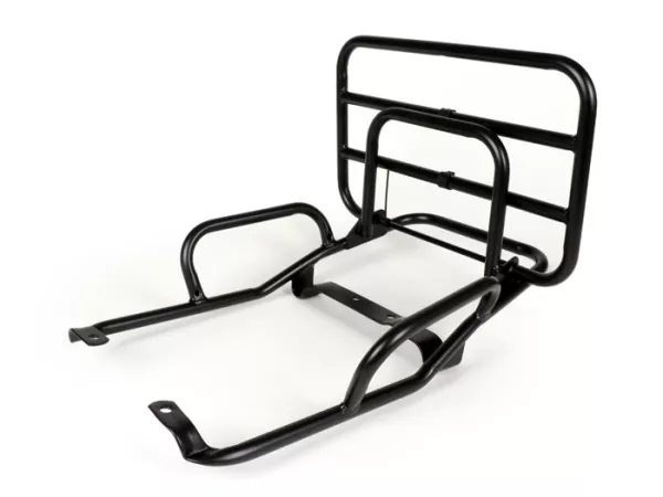 Rak bagasi belakang lipat -MOTO NOSTRA- Vespa PK S, PK XL, PK XL2 - Hitam
