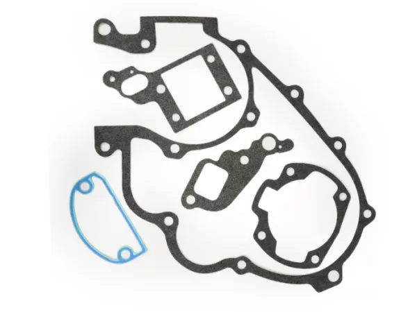 Engine gasket set -DER DICHTER- LML 150cc 5 transfer ports, reed valve, with oil pump