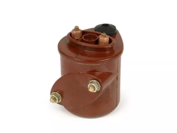 Tändspolehus (tomt, bakelit) -RICAMBIO RAPIDO- Vespa GS150 / GS3 (VS1T), GS150 / GS3 (VS2T), GS150 / GS3 (VS3T), GS150 / GS3 (VS4T), GS150 / GS3 (VS5T), Vespa 150 (VL1T), Vespa 150 (VL2T), Vespa 150 (VB1T). Vespa 150 (VBA1T)