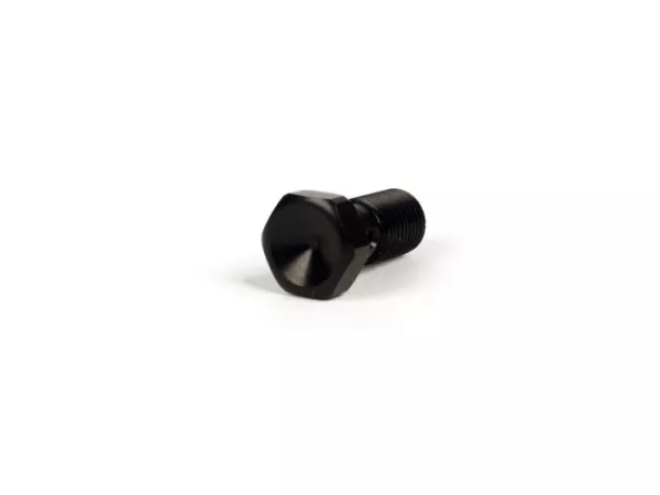 Garis rem baut banjo -M10 x 1.00- aluminium - hitam
