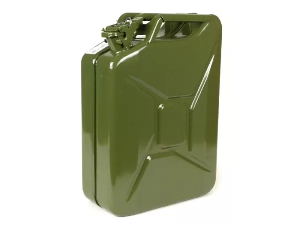 Benzine jerrycan 20l -FA ITALIA, metaal- olijfgroen