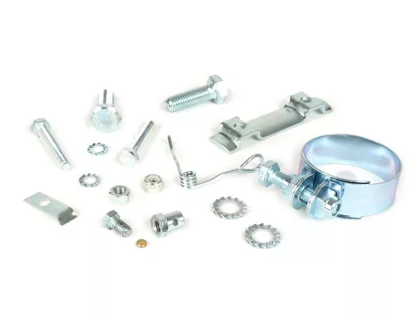 Kit de montaje -Eje de rueda delantera GRIMECA Ø20mm- Montaje de las bombas de freno semihidráulicas GRIMECA en el tubo de dirección (20mm)