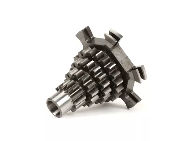 PTO shaft -BENELLI- Vespa PX125, PX150, PX200, T5 125cc, Cosa, Rally - 12-13-17-20 - short fourth gear