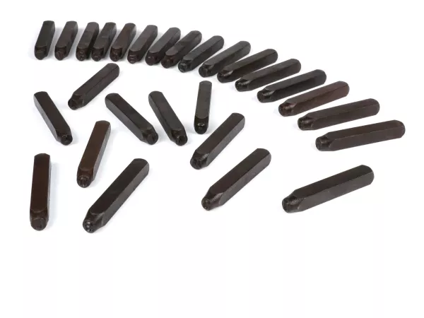 Punch -6mm- LETTERS A-Z - for chassis number